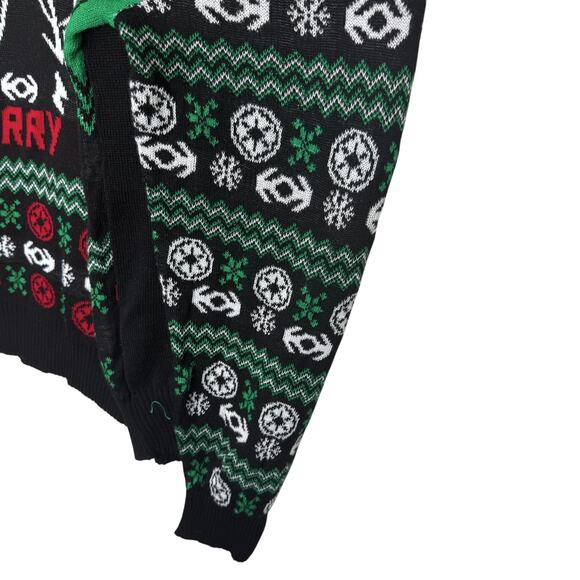 Star Wars Darth Vader Merry Sithmas Ugly Christmas Sweater Men's Size Small New - Picture 5 of 7